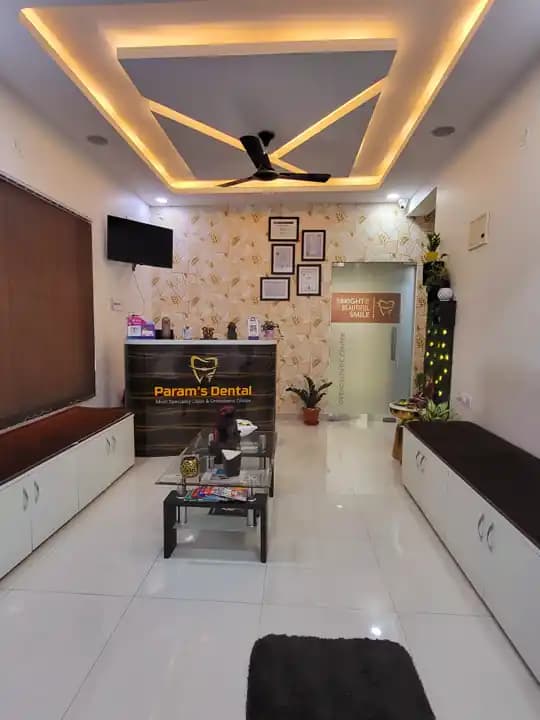 Modern Param's Dental clinic interior